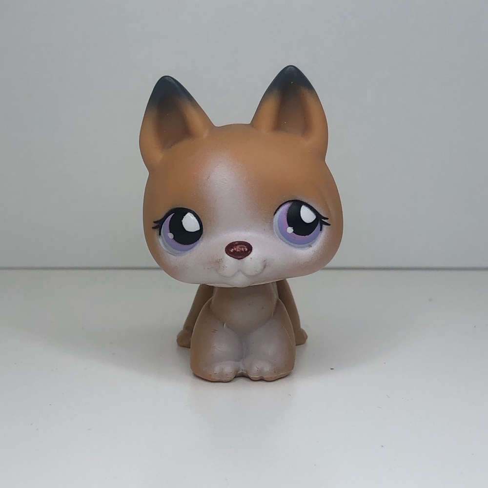 littlest pet shop german shepherd #112